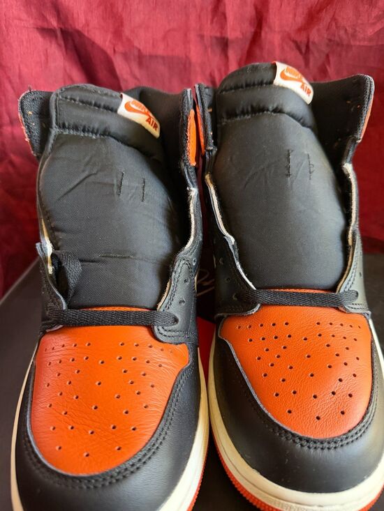 Size 12 - Air Jordan 1 Retro OG 2025 High Shattered Backboard - NEW w/o BOX main image 4